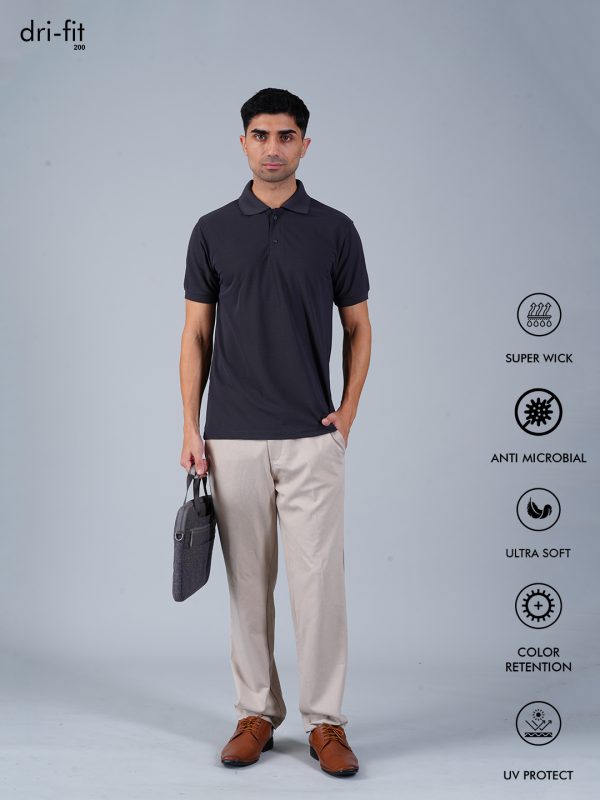 Prespies Drifit Polo : Grey