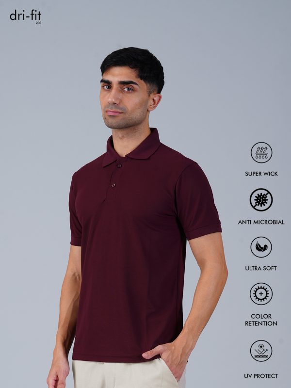 Prespies Drifit Polo : Wine