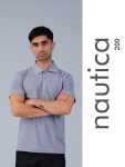 Prespies Nautica Polo : Grey Melange