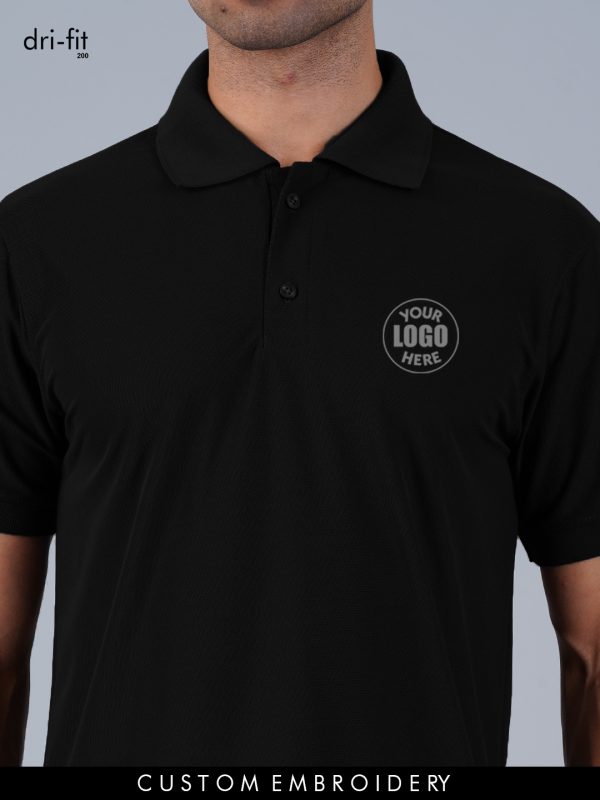 2 Side Print : Black Drifit