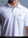 Prespies Drifit Polo : White
