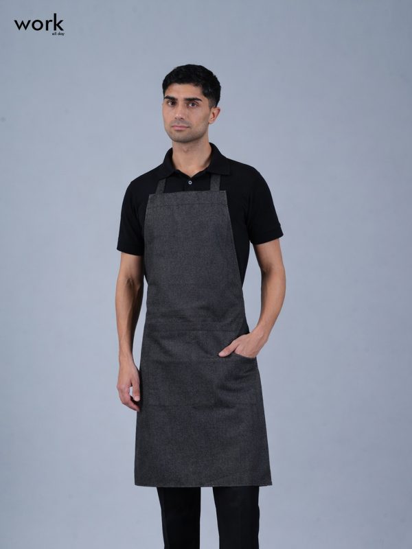 Prespies Apron : Charcoal Melange