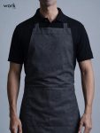 Prespies Apron : Charcoal Melange