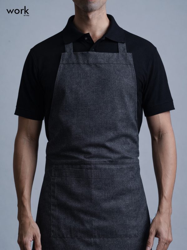 Prespies Apron : Charcoal Melange