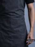 Prespies Apron : Charcoal Melange