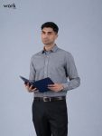Prespies Work Shirt : Corporate Grey