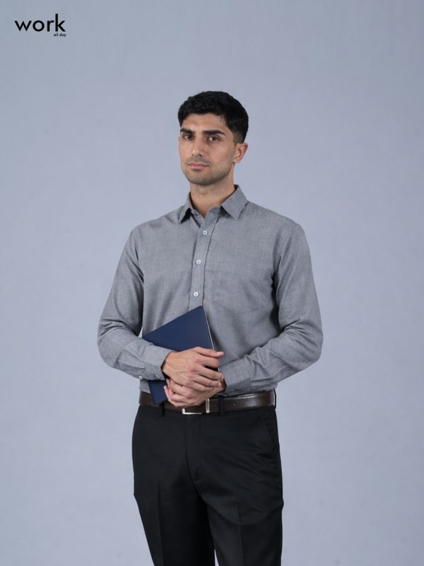Prespies Work Shirt : Corporate Grey