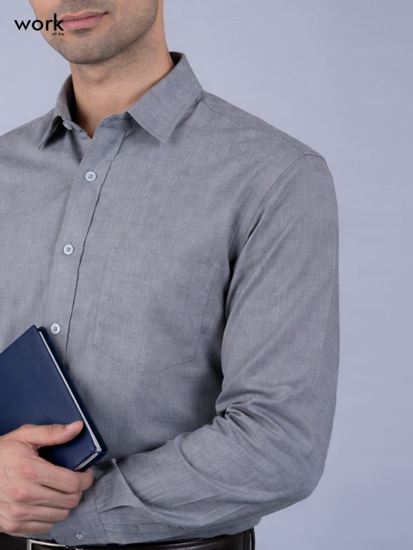 Prespies Work Shirt : Corporate Grey