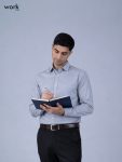 Prespies Work Shirt : Corporate Lt Grey